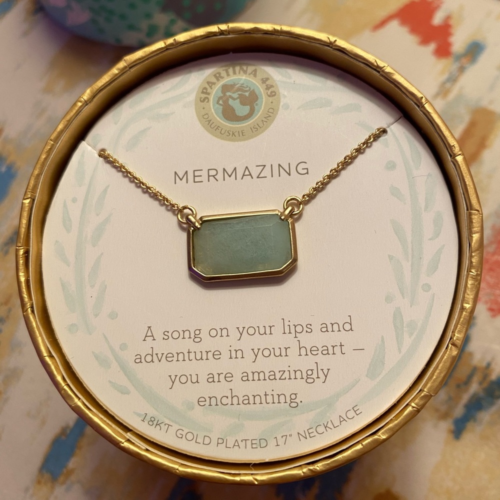 MERMAZING Spartina necklace
